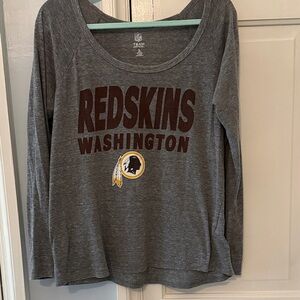 NFL Team Apparel Gray Long Sleeve Tee